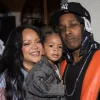 Rihanna & A$AP Rocky Bring Youngest Son To AWGE Fashion Show In Paris